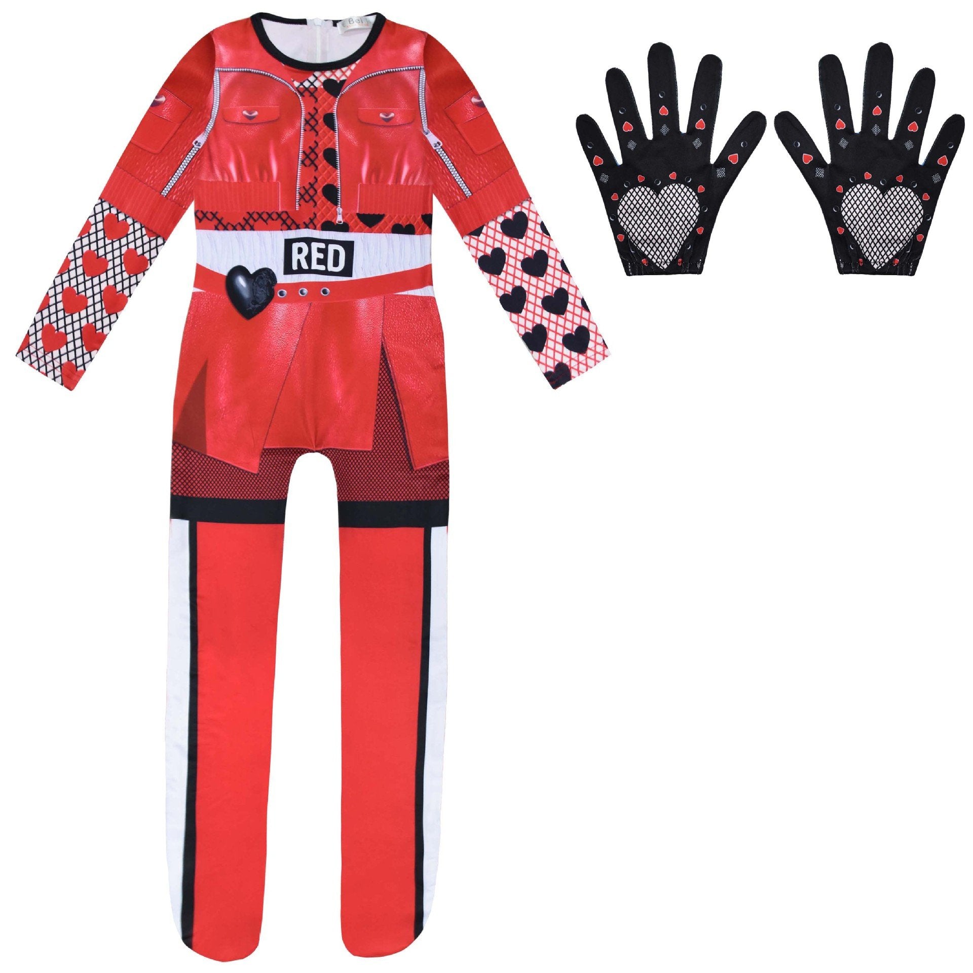 Buy2024 Red from Descendants 4 Queen Of Hearts Costume Kids Now Cheaper With 3 - 5 Days Ship - PajamasBuy