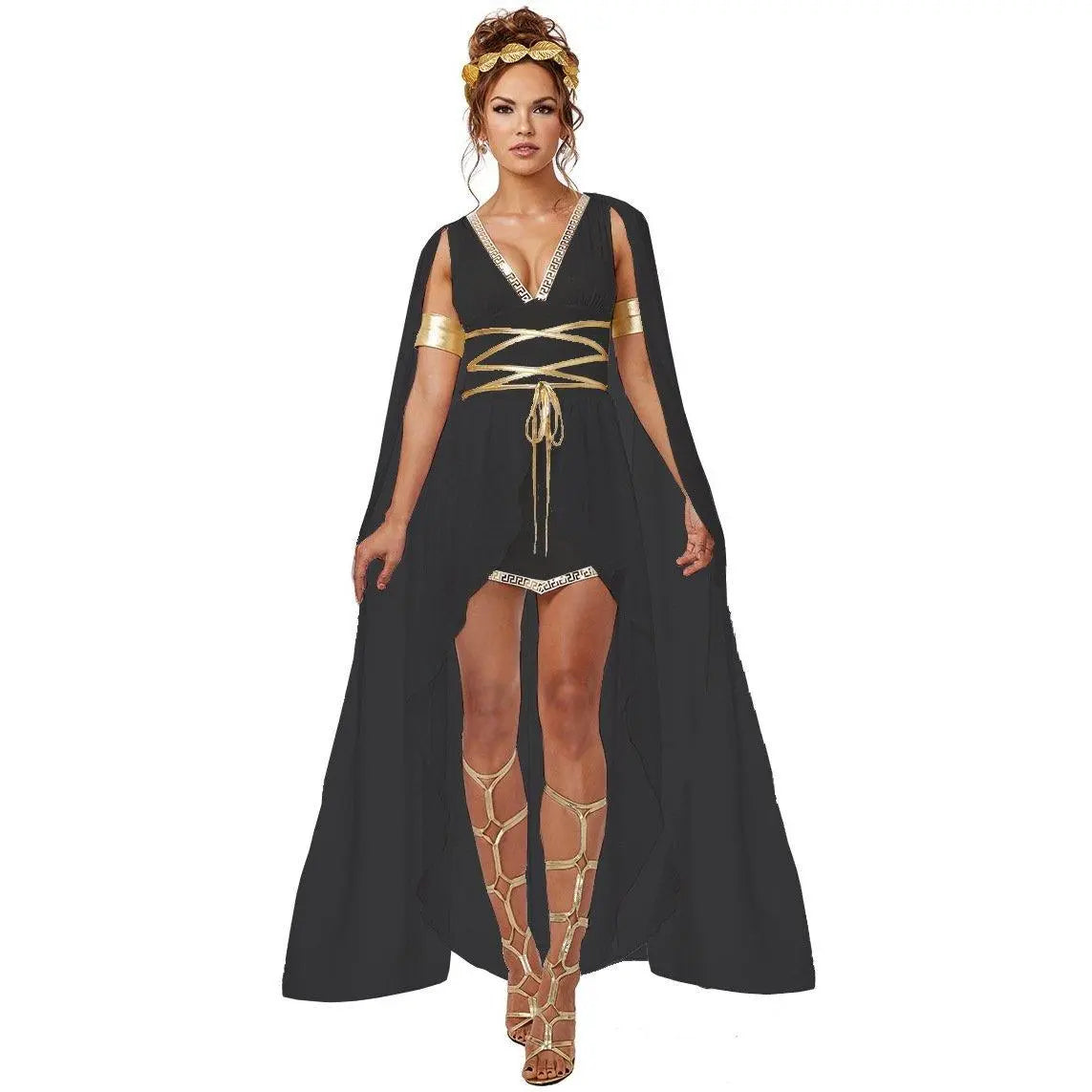 Ancient Greek Goddess Cleopatra Athena Cosplay Costume Medieval Dress - Pajamasbuy