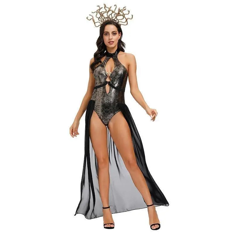 Ancient Greek Goddess Medusa Halloween costume - Pajamasbuy