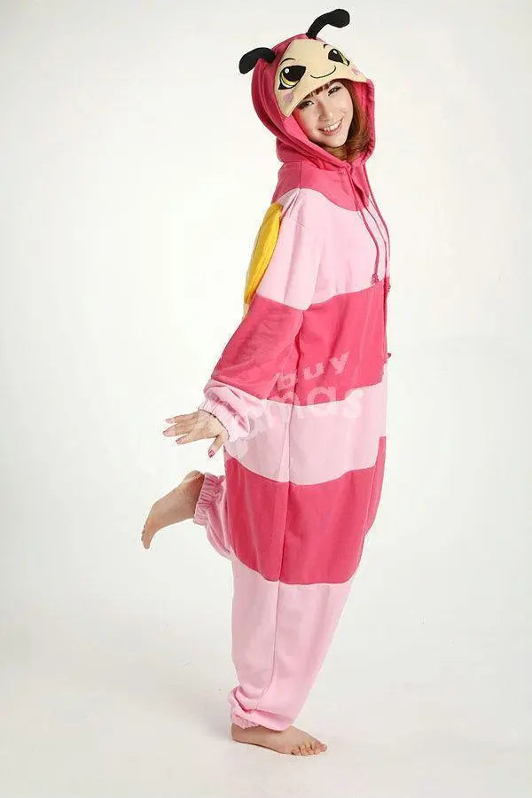 Animal Adult Pink Bee Onesies kigurumi Costume Pajamas - Pajamasbuy