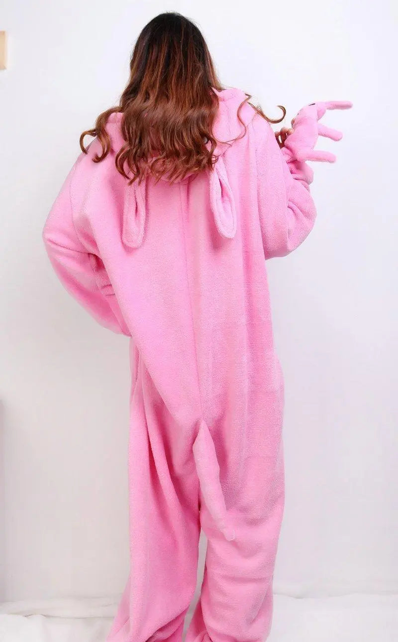 Animal Adult Pink Kangaroo Onesies kigurumi Pajamas costumes - Pajamasbuy