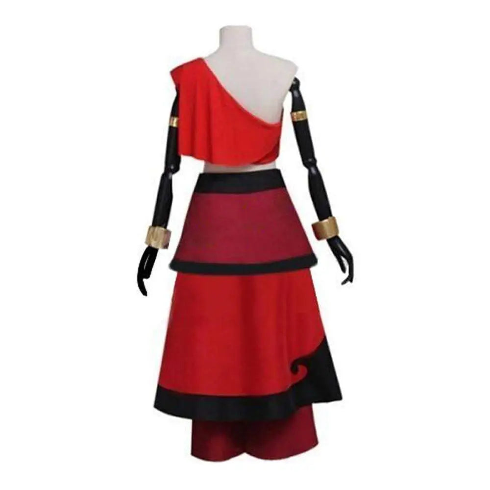 Anime Avatar The Last Airbender Katara Fire Nation Cosplay Costume Halloween Party Outfits Dress For Women - Pajamasbuy