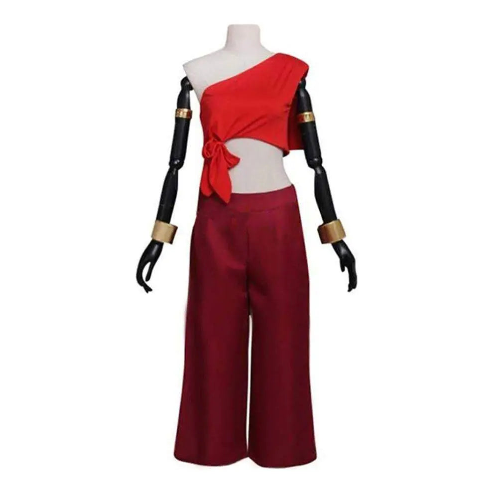 Anime Avatar The Last Airbender Katara Fire Nation Cosplay Costume Halloween Party Outfits Dress For Women - Pajamasbuy