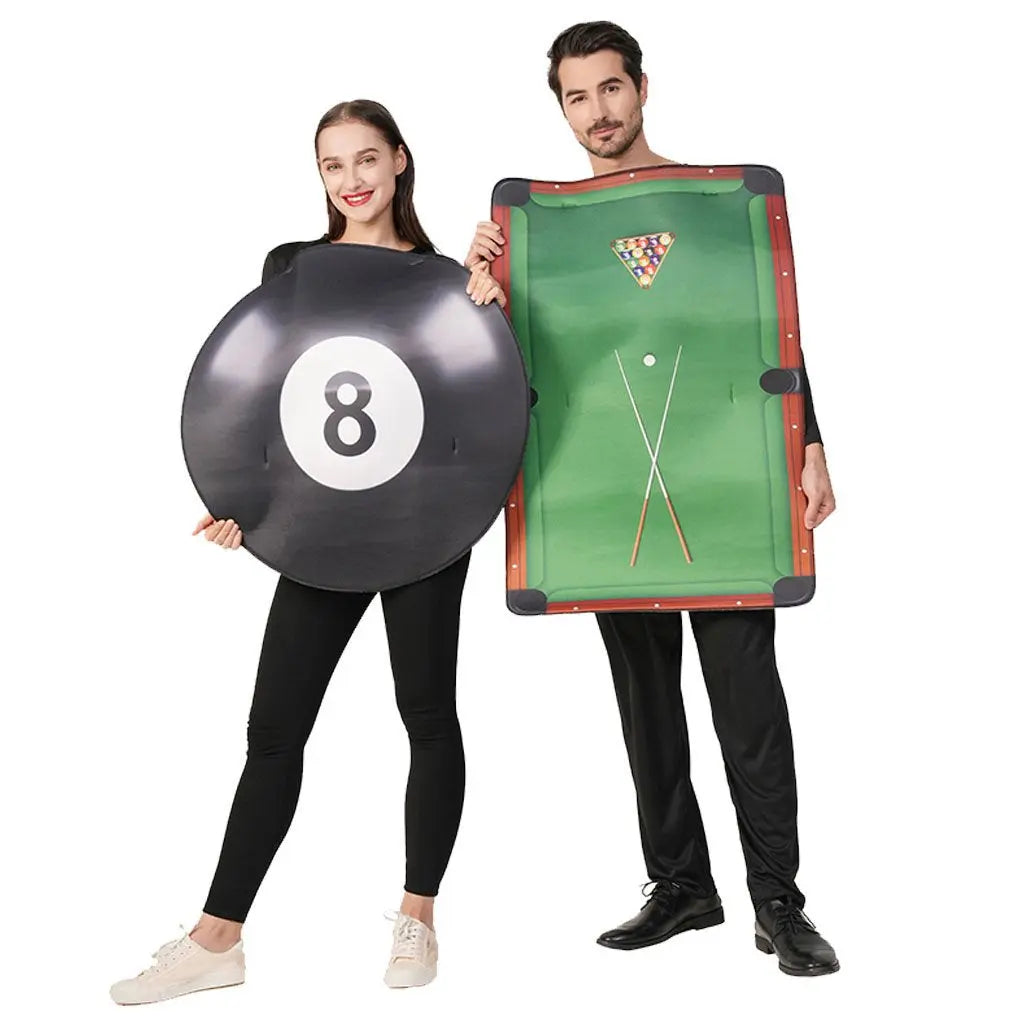 Billiards Set Adult Funny Costumes Cosplay Party Carnival| PajmasBuy