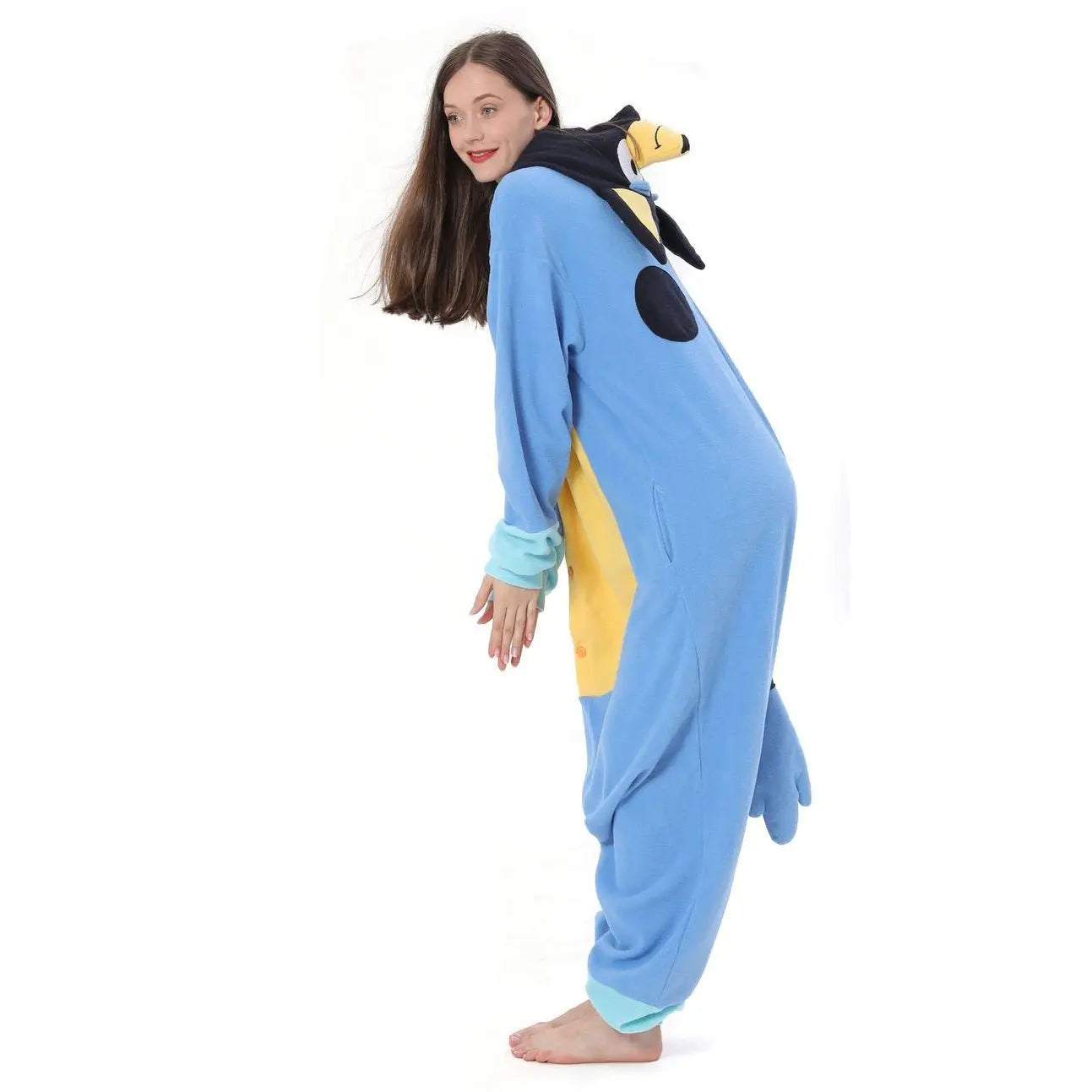 Bluey Onesies Costume Kigurumi PJS Pajamas Outfit for Adult Kids Girl Boy - Pajamasbuy