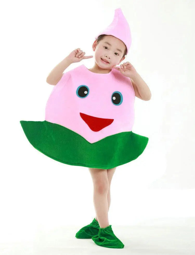 Cartoon Fruit Plant Vegetables Children Kid Gift Costume - Pajamasbuy