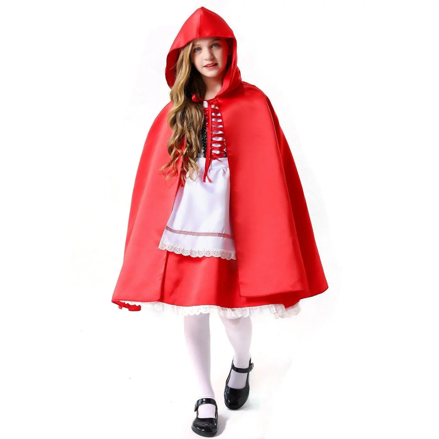 Children's Day Halloween kindergarten Little Red Riding Hood show costume family performance - Pajamasbuy