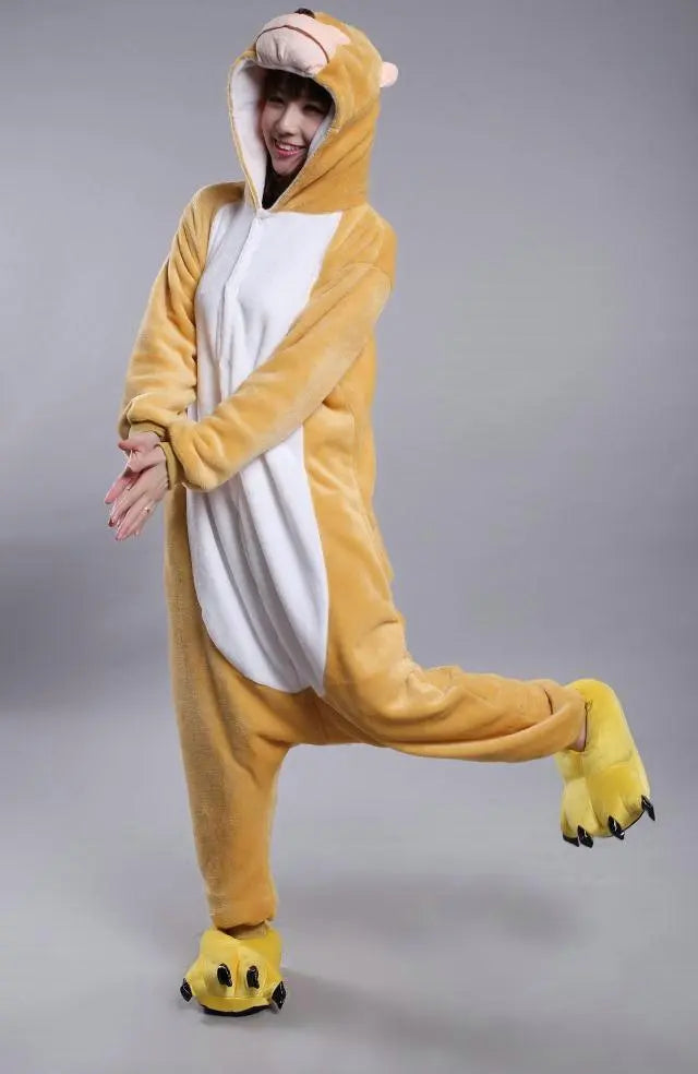 Chinese Zodiac Signs Monkey Kigurumi Animal onesies Pajamas - Pajamasbuy