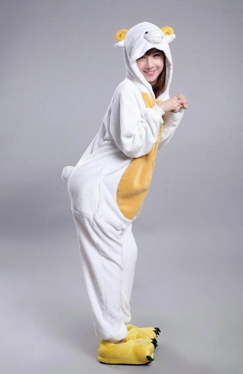 Chinese Zodiac Signs Sheep Kigurumi Animal Onesies Pajamas Costume - Pajamasbuy