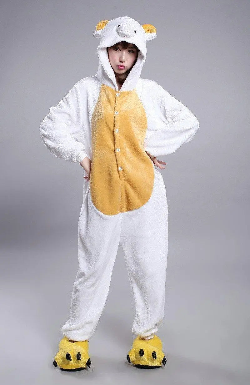 Chinese Zodiac Signs Sheep Kigurumi Animal Onesies Pajamas Costume - Pajamasbuy