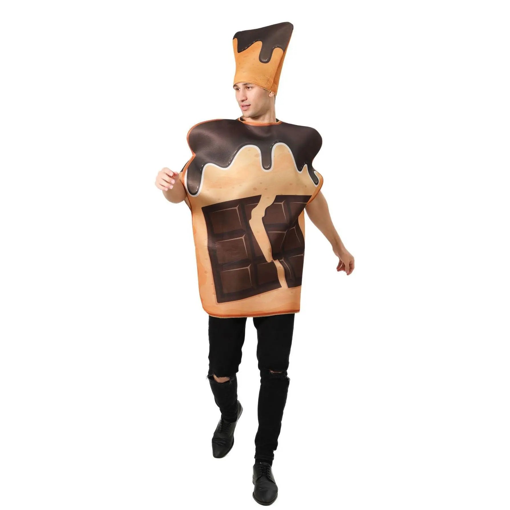 Chocolate Bread Halloween Costume Outfits Party Carnival Cosplay - Pajamasbuy