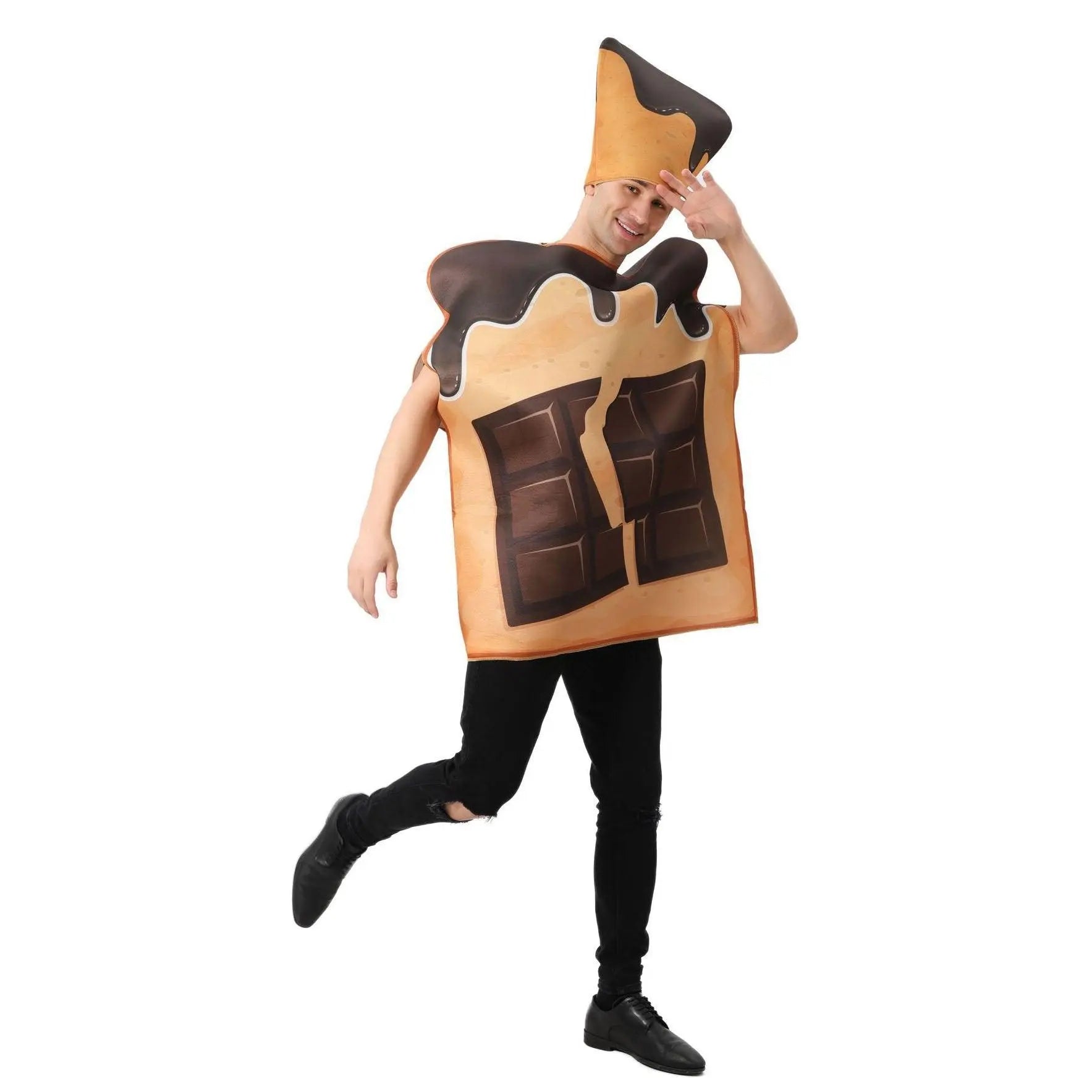 Chocolate Bread Halloween Costume Outfits Party Carnival Cosplay - Pajamasbuy