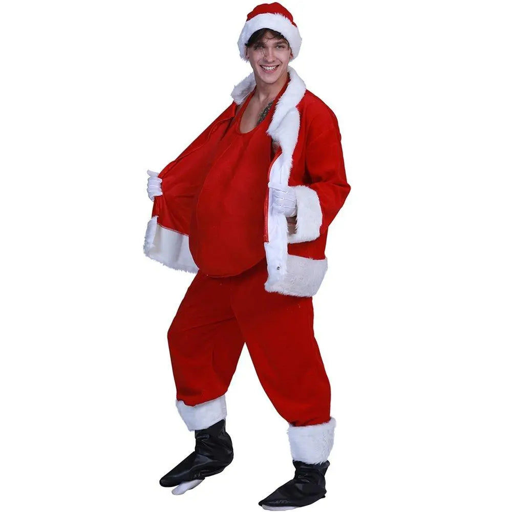 Christmas Costume Accessories Santa Claus Fake Belly Props Unisex - Pajamasbuy