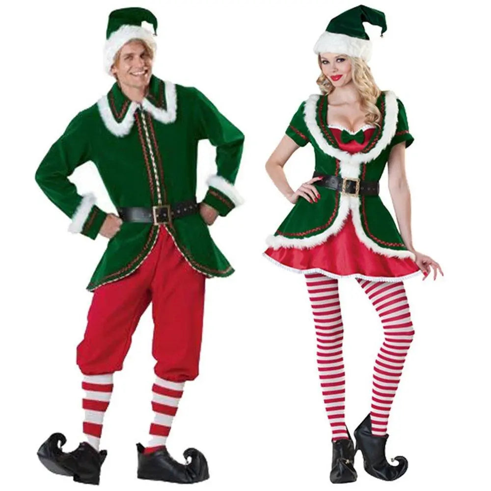 Christmas Costume Santa Claus Cosplay Costume Men - Pajamasbuy