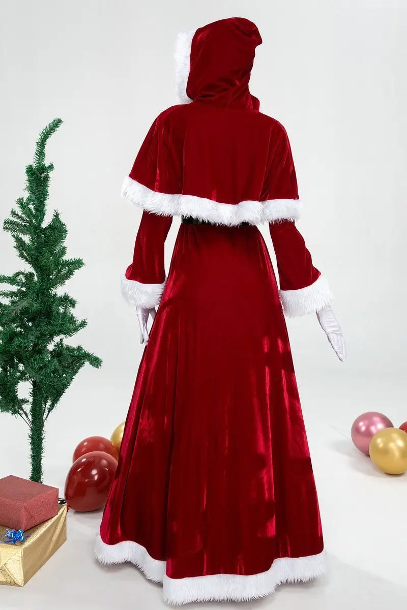 Christmas Costumes Christmas Queen Santa Claus Skirt Set - Pajamasbuy