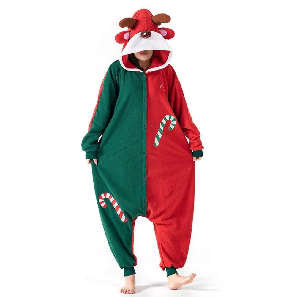 Deer hat kigurumi onesies anime onesies pajamas pyjamas Halloween costume - Pajamasbuy