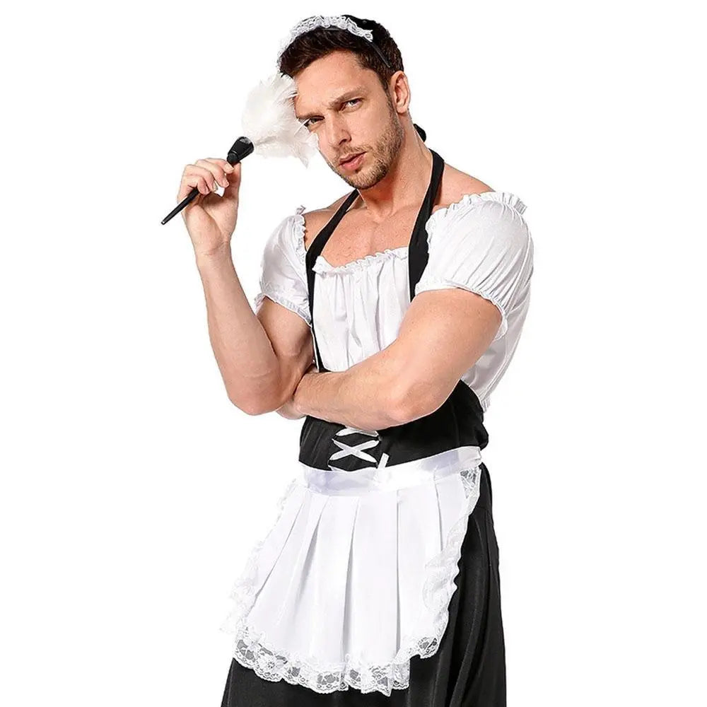 Fever Flirty French Women Man Maid Costume - Pajamasbuy