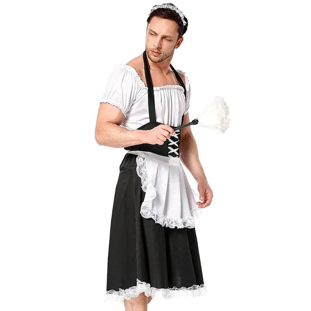 Fever Flirty French Women Man Maid Costume - Pajamasbuy