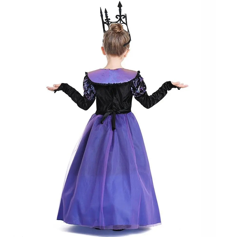 Girl's Twilight - Princess Costume Medieval Purple Court Dress Cosplay Costume - Pajamasbuy