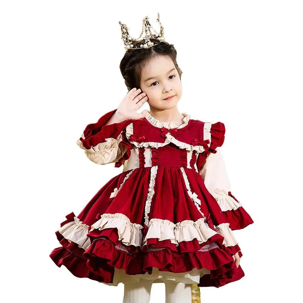 Girls Lolita Princess Dress Children's Exquisite Banquet Dress Costumes Party - Pajamasbuy