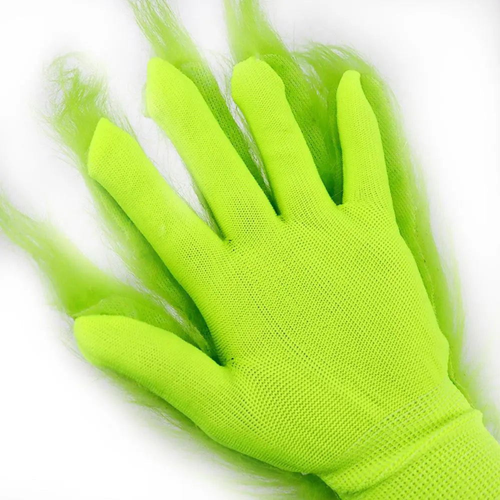 Green The Grinch Christmas Costumes Gloves - Pajamasbuy