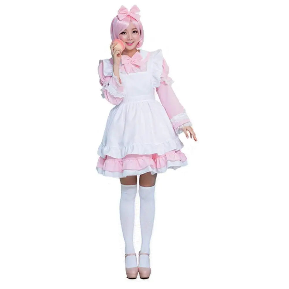 Halloween Alice Dress Girl's Princess Costume Maid Dress for kids - Pajamasbuy