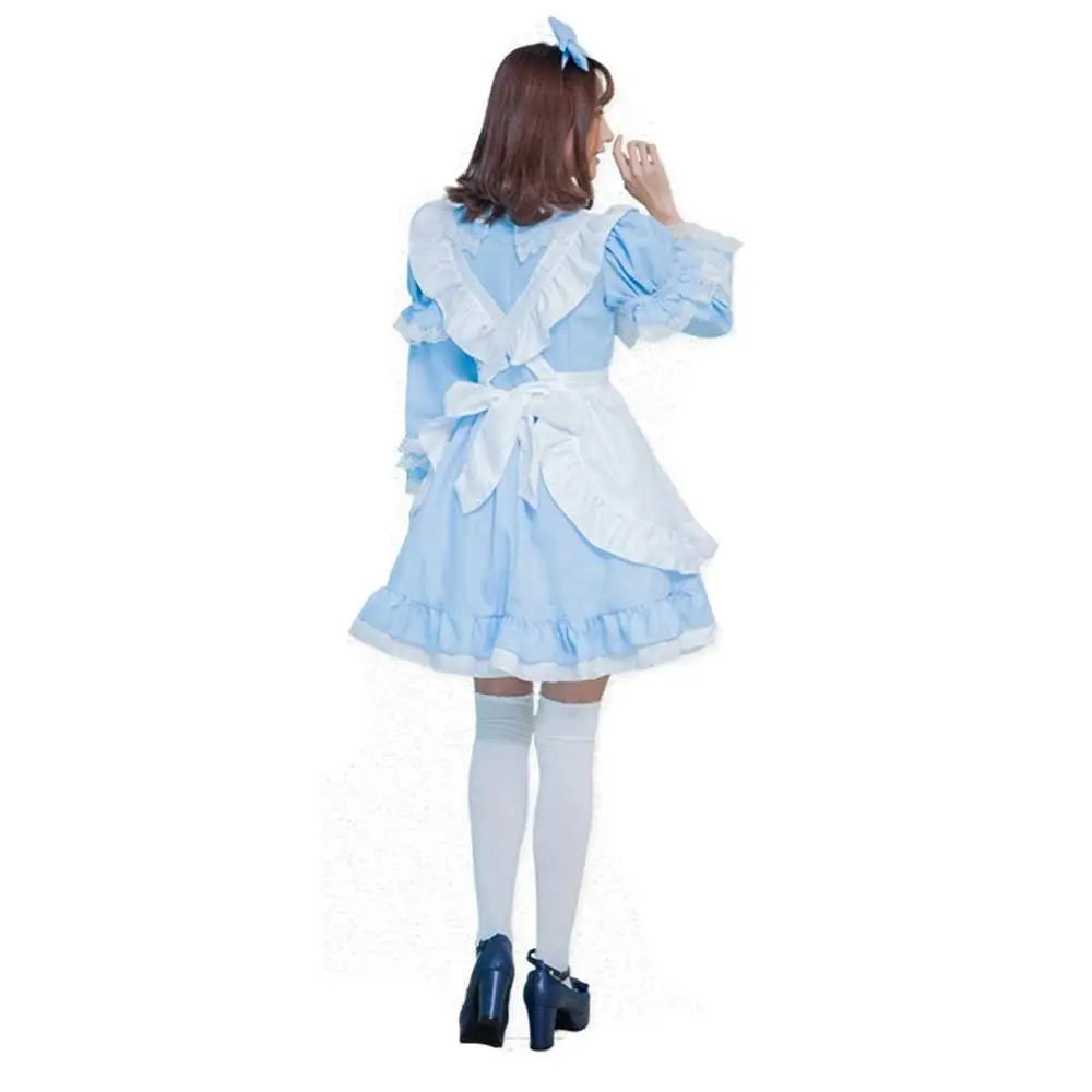 Halloween Alice Dress Girl's Princess Costume Maid Dress for kids - Pajamasbuy