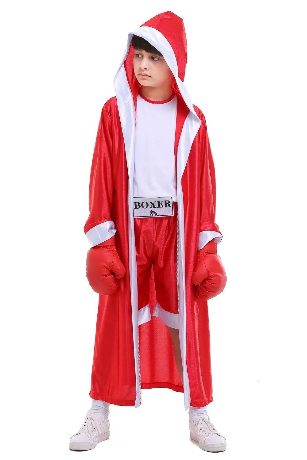 Halloween Child Boys Champion Boxer Uniform Costume Sportswearing - Pajamasbuy