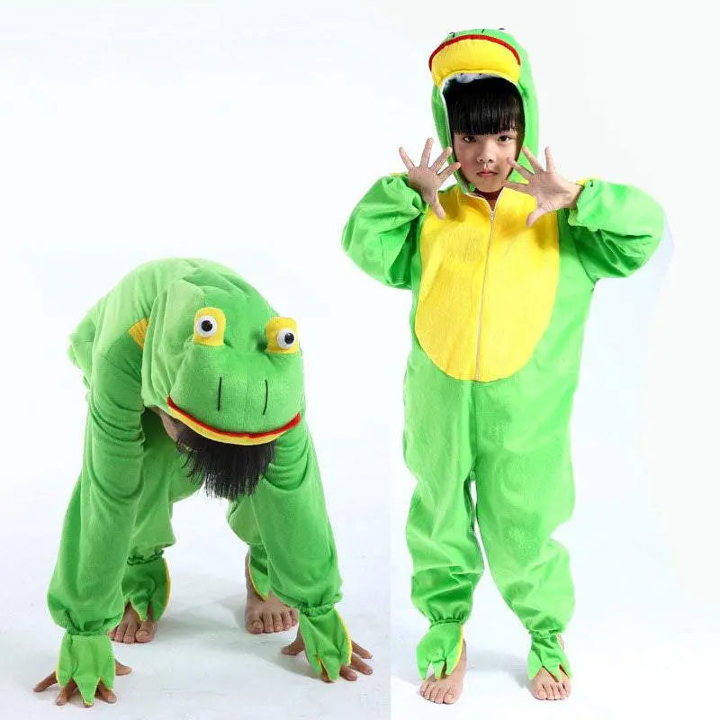 Halloween Child Frog Kids animal kigurumi onesie Costume - Pajamasbuy