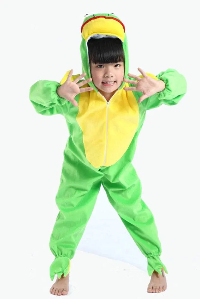 Halloween Child Frog Kids animal kigurumi onesie Costume - Pajamasbuy