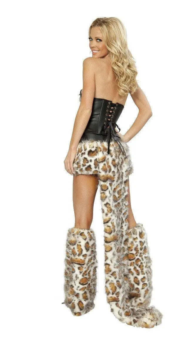 Halloween Leopard Wolf Cosplay Costume - Pajamasbuy