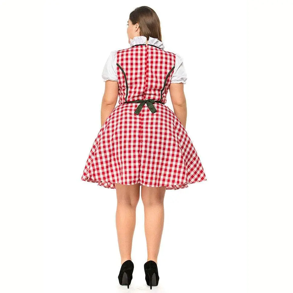 Halloween Plus Size Women German Beer Oktoberfest Cosplay Costume - Pajamasbuy