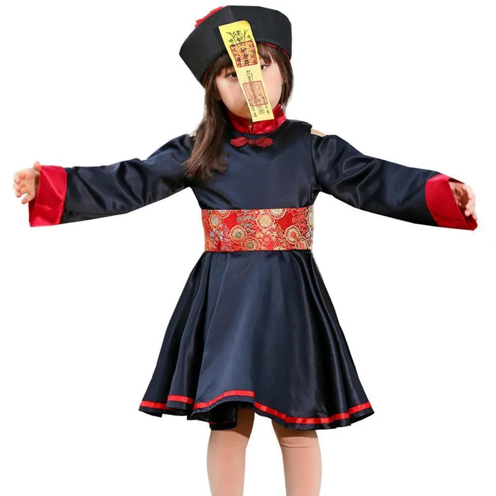 Halloween Qing Dynasty zombie cosplay costumes for Mom and Me - Pajamasbuy