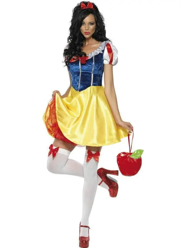 Halloween Snow White Dress Cosplay Costume Sassy - Pajamasbuy