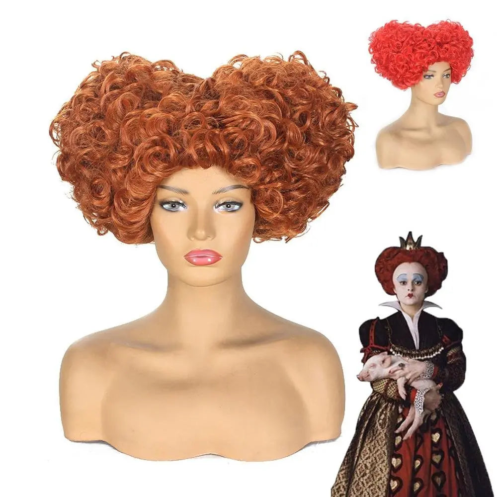 Hocus Pocus Cosplay Winifred Movie Wig Red Queen Costume Wigs for Adult - Pajamasbuy