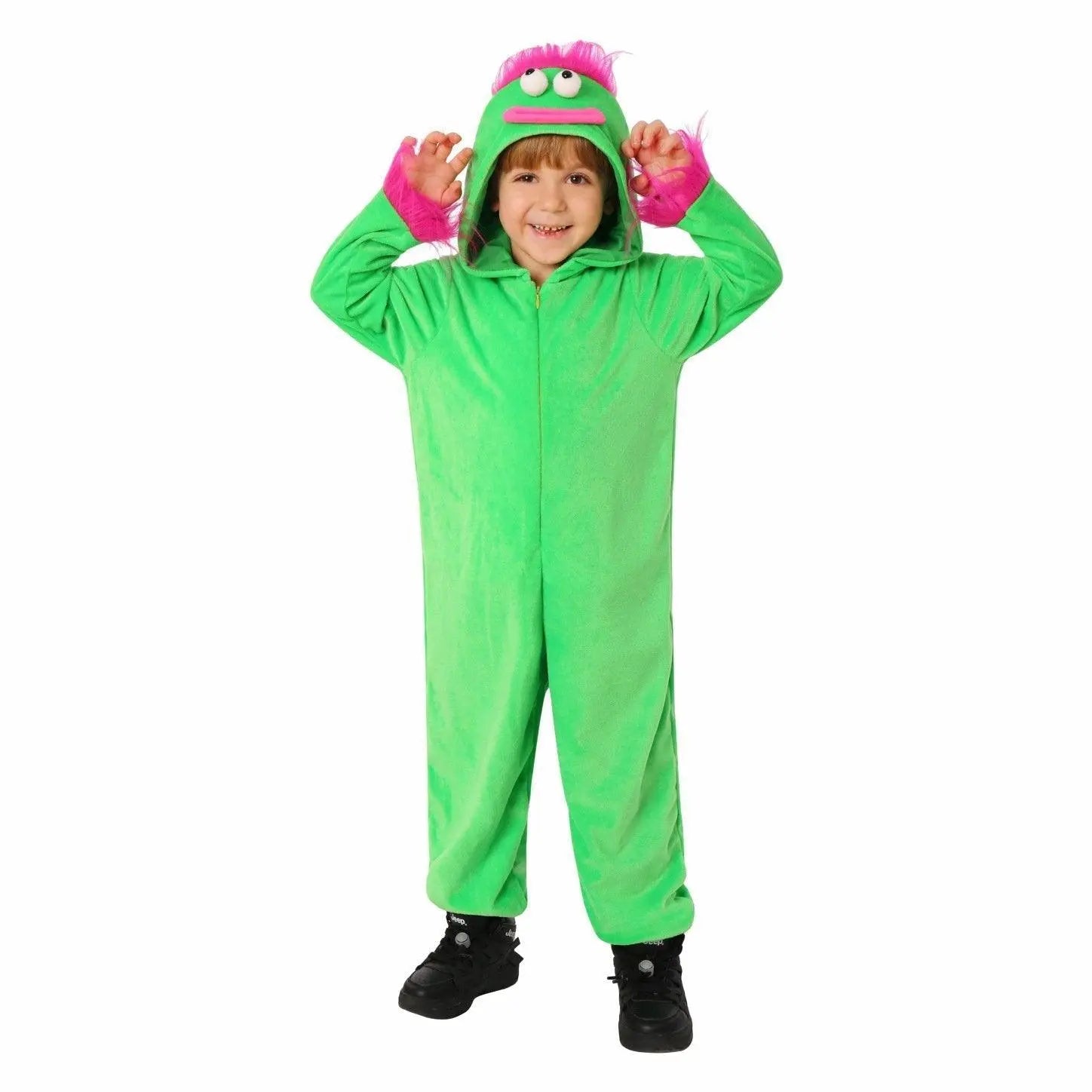 Kids Green Ugly Doll Jumpsuit Party Cosplay Costumes Halloween - Pajamasbuy