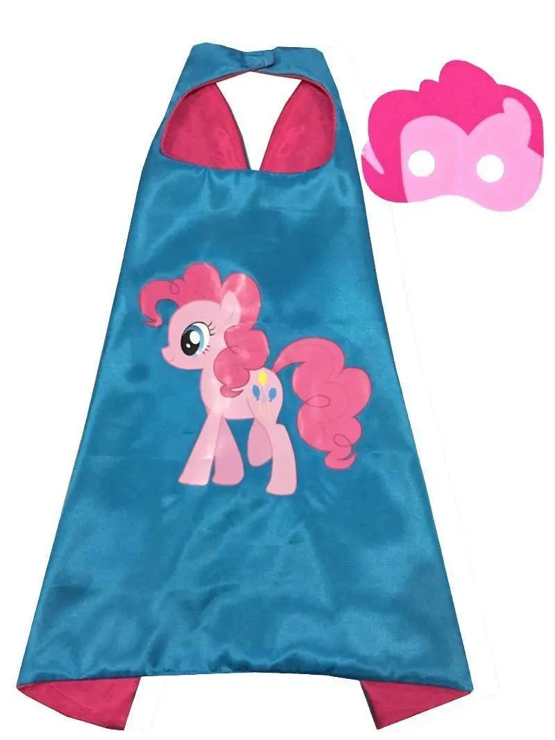 Kids My Little Pony Cape Mask Set Costume Cloak - Pajamasbuy