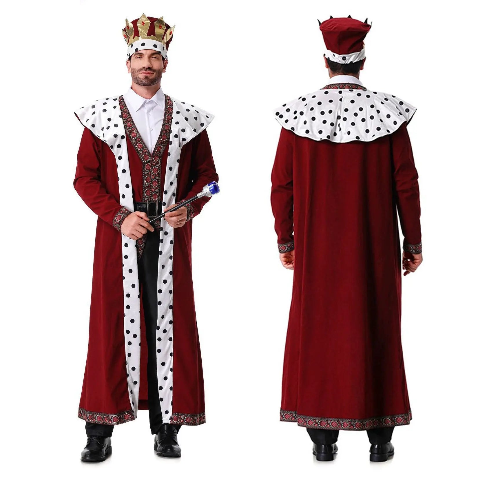 Men Medieval Roman Court Cosplay 70s Costumes| PajmasBuy