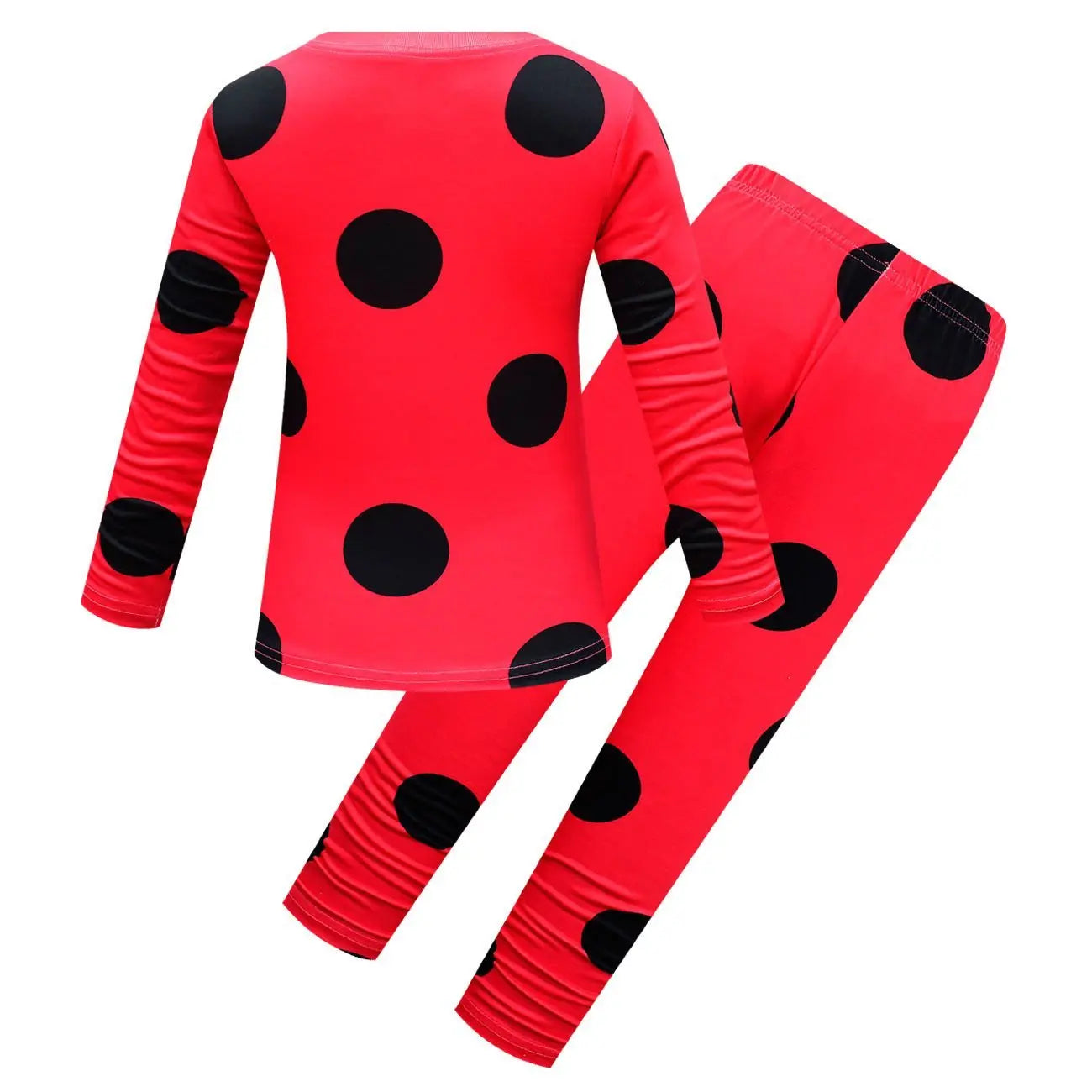 Miraculous Ladybug Cosplay Cartoon Costume Suit For Children Baby With Mask - Pajamasbuy