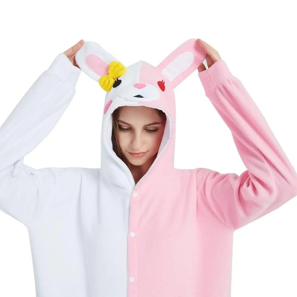 Monomi kigurumi onesies Danganronpa pajamas pyjamas Halloween Costume - Pajamasbuy