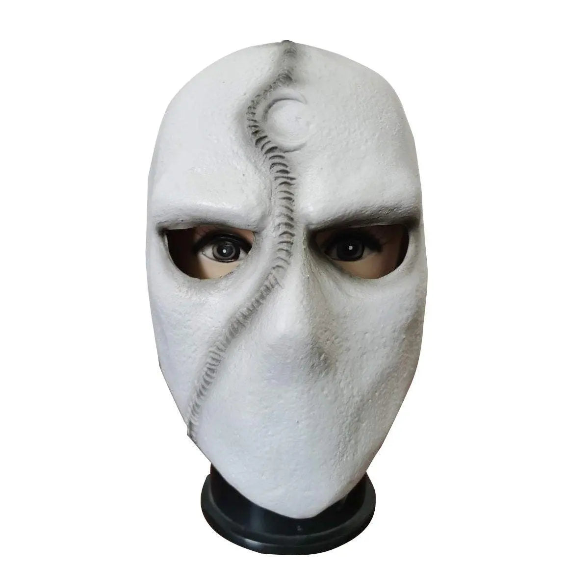 Moon Knight Marc Specto Mask Cosplay Latex Helmet Halloween Party Prop - Pajamasbuy