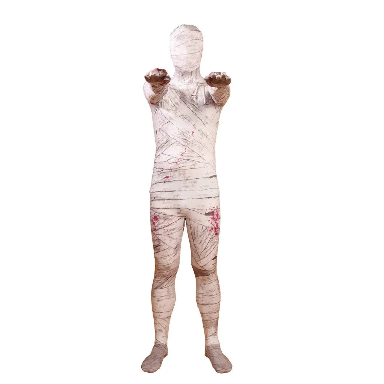 Mummy Spandex Bodysuit Zentai Suit Catsuit Unisex Costume - Pajamasbuy