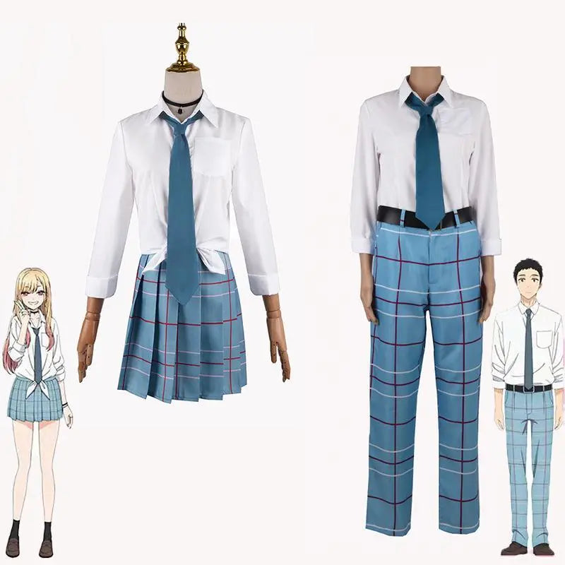 My Dress - Up Darling Wakana Gojo Cosplay Costume School Uniform Halloween Outfits Suit For Men - Pajamasbuy