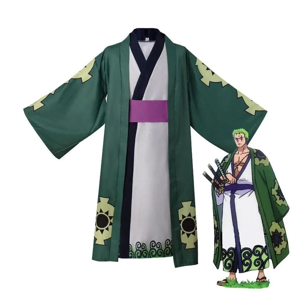 One Piece fiml Red movie Roronoa Zoro Cosplay Costume - Pajamasbuy