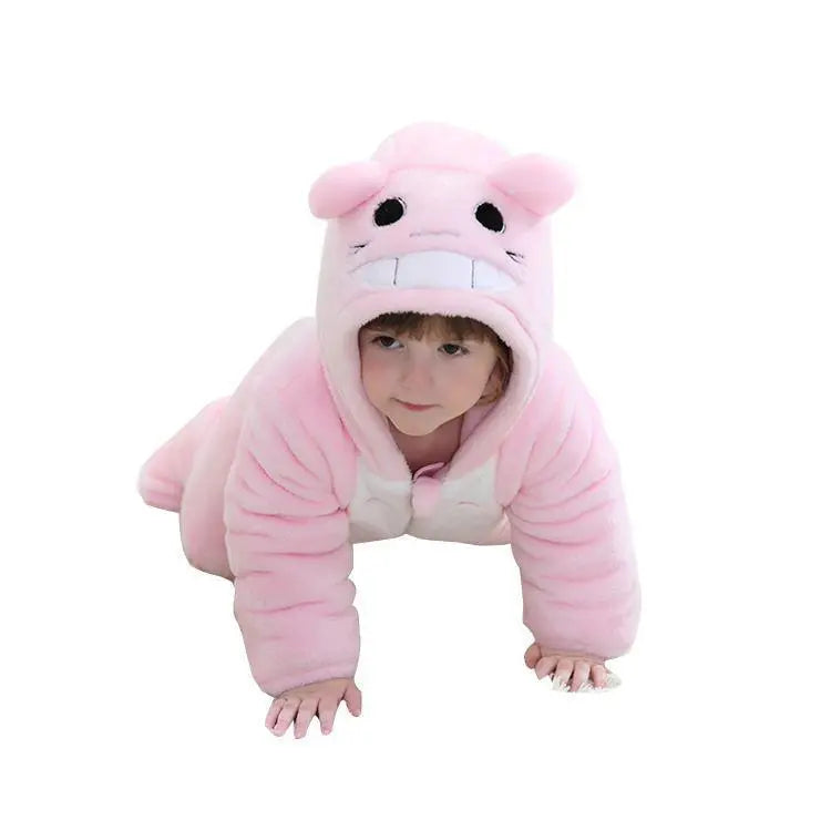 Pink Totoro Baby Infant Toddler Animal onesies Costumes - Pajamasbuy