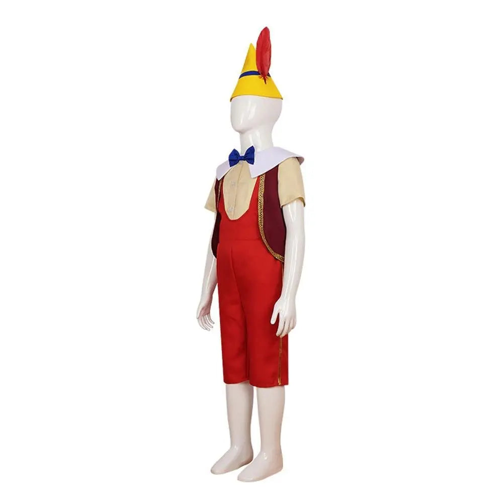 Pinocchio with the long nose Cosplay Costume Anime Suit Outfit Sets Up - Pajamasbuy