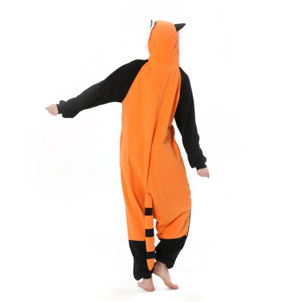 Raccoon Kigurumi Onesies animal pajamas Costume For Adult| PajmasBuy