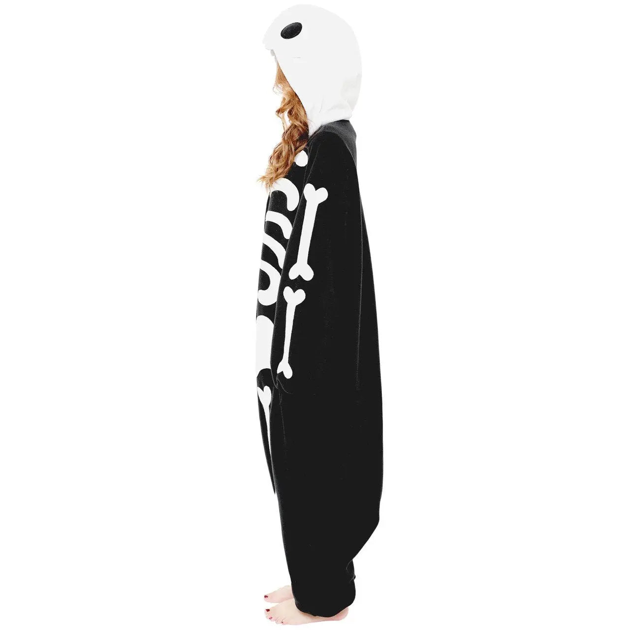 Skeleton Kigurumi onesie pajamas Costume for Adults| PajmasBuy