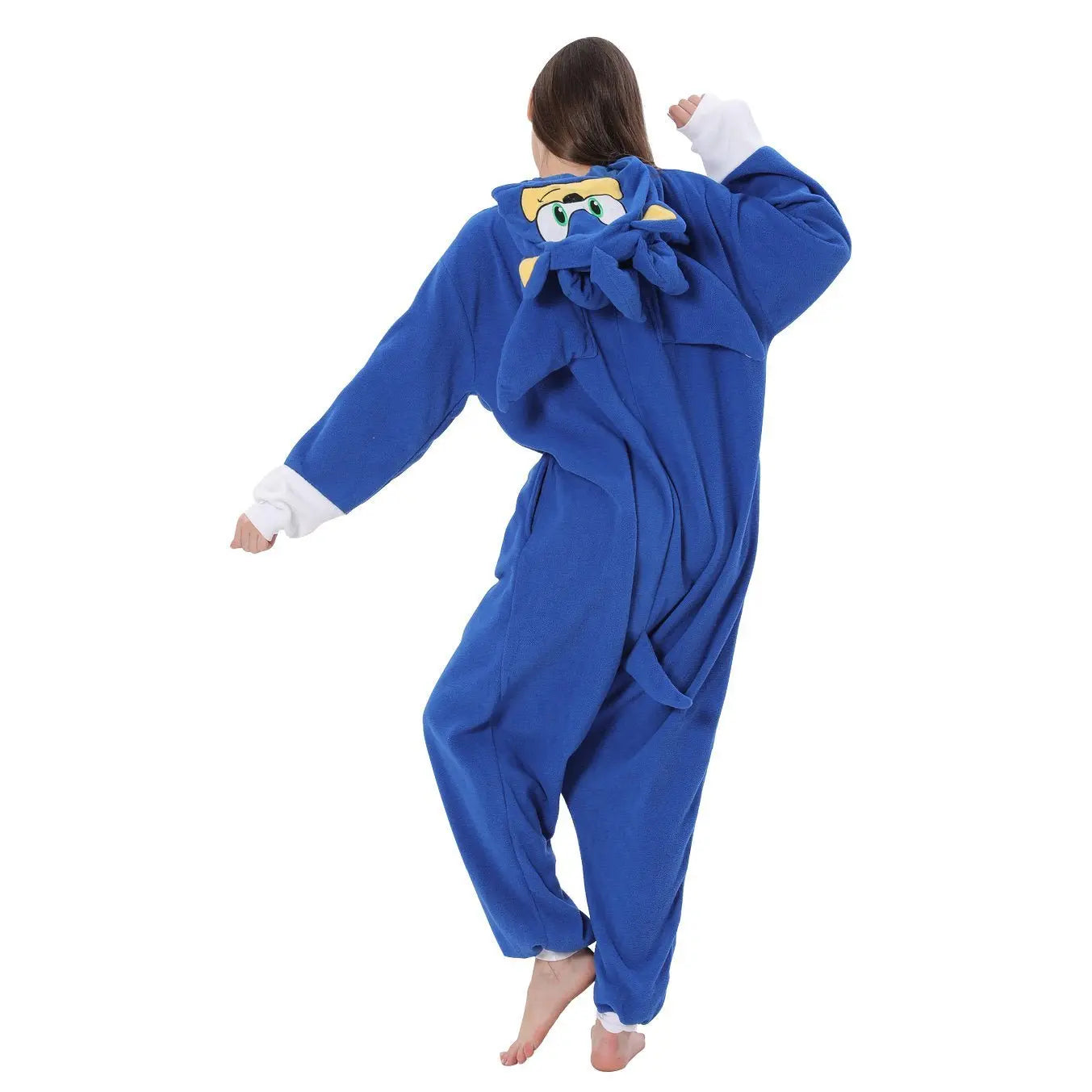 Sonic The Hedgehog Kigurumi Onesies Anime Pajamas Pyjamas Halloween Costume - Pajamasbuy