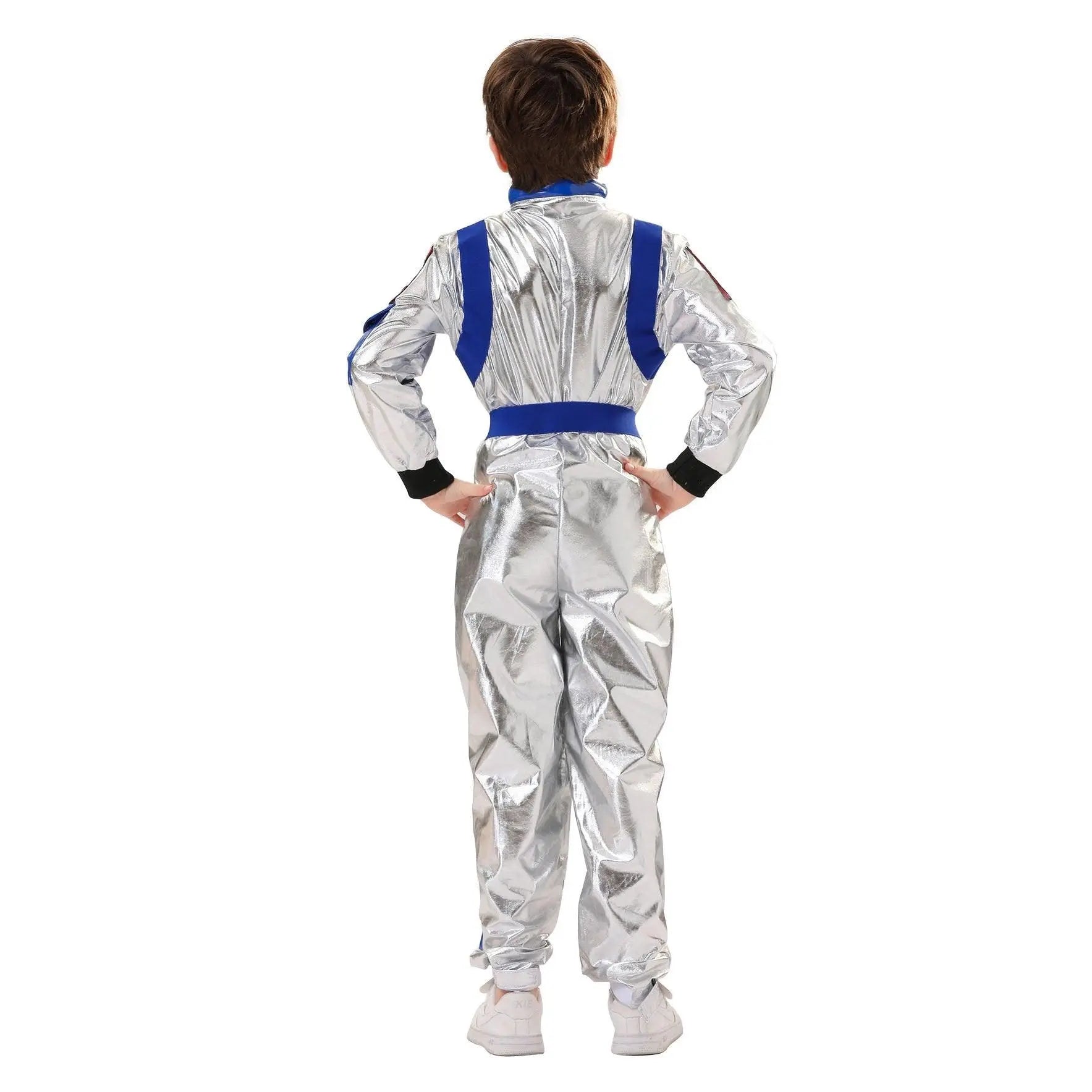 Space Suit Astronaut Couples Costume Carnival Halloween For Kids Girls Boys - Pajamasbuy